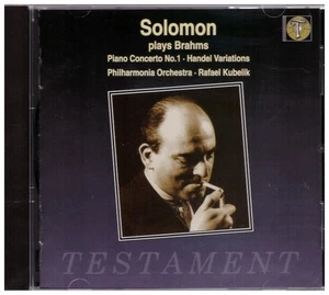 Brahms - Konzert Nr. 1 · Variationen über ein Thema von Händel / Solomon - CD - Bild 1 von 2