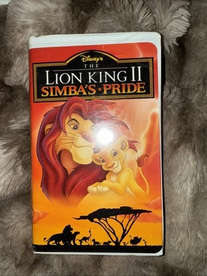 Walt Disney’s The Lion King II 2 Simba's Pride VHS 1990 Clamshell - Image 1 of 4