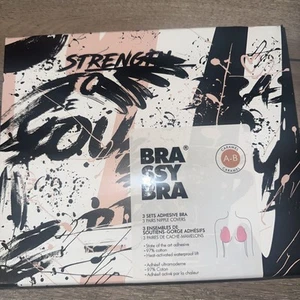 NEU! Brassy BH 3er SET Caramel KLEBE-BH, A-B — weich bequem wasserdicht Lift - Bild 1 von 5