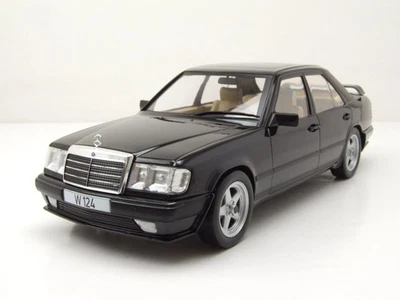 Mercedes W124 Tuning 1986 schwarz metallic Modellauto 1:18 MCG - Bild 1 von 4