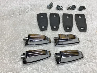 Set of 4 LUDWIG Large Classic LUG CASING & Gaskets -Parts Tom Bass Drum 90s Vtg - Image 1 of 4