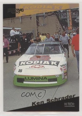 1995 Hi-Tech Brickyard 400 Gold Foil Ken Schrader #21 - Image 1 of 2