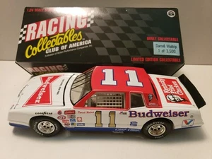 NASCAR #11 Darrell Waltrip 1984 Budweiser Monte Carlo 1:24 clear window car - Picture 1 of 12