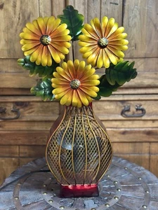 Deco Breeze 2-Speed Flower Bouquet/Vase Decorative Electric Figurine Fan 24" - Picture 1 of 20