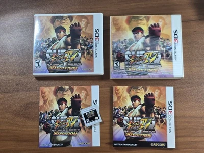 Super Street Fighter IV 3D Edition Nintendo 3DS CIB Slipcover VGC - Image 1 of 4