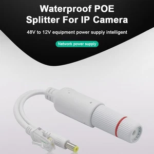 For POE Adapter with Rainproof Kit Converts Standard Voltage of 48 to 12 V - Afbeelding 1 van 12