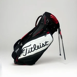 TITLEIST Staff Stand Carrello da Trasporto 4 Borsa Ibrida Premium Usato - Foto 1 di 8