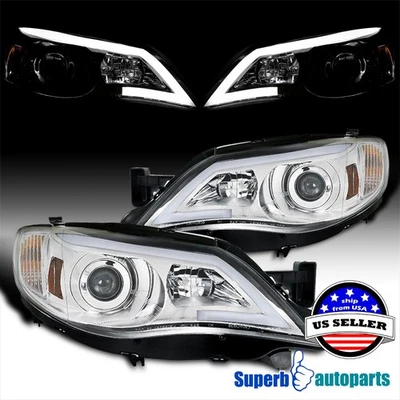 Fits 2008-2011 Subaru Impreza Outback Projector Headlights Foto 1 de 4