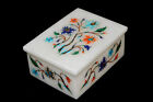 6"x4" inlay Malachite marble Decorative marble jewelry storage trinket ring box1