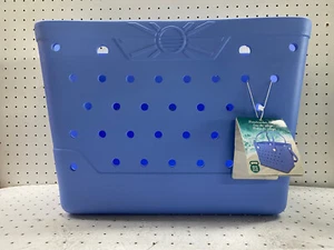 Thirtieth Sense Eva Beachcomber Tote Bag Blue Lightweight No Handles - Picture 1 of 7