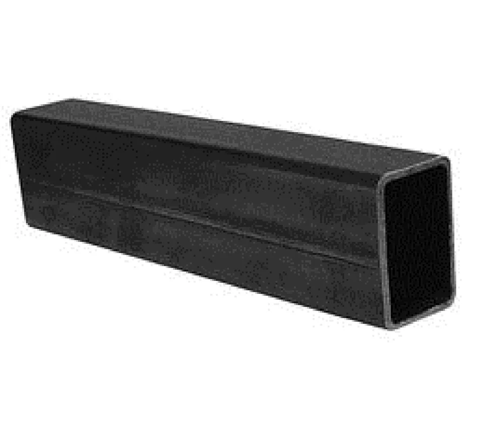 PROFILO BARRA RETTANGOLARE SCATOLARE TUBO FERRO ACCIAIO NERO TUBOLARE 20X10X2 - Immagine 1 di 1