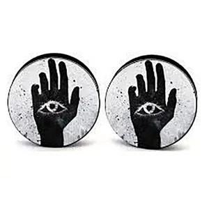 Khamsa Calibri/Tappi Avvitabili Acrilico (1 Paio) Diverse Misure Disponibili - Foto 1 di 1