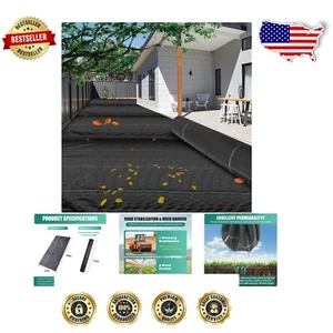 Commercial-Grade Weed Barrier Landscape Fabric | Effective Drainage & Air Flow - Picture 1 of 10