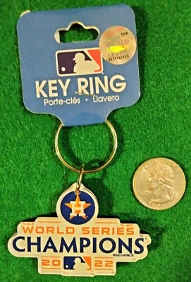 2022 Houston Astros World Series Champions Keychain WinCraft New - Image 1 of 2