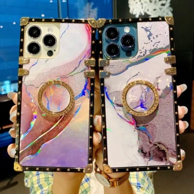Luxury Marble Luxury Phone Case For Huawei Mate 50 Nova 10 P40 P50 Honor 70 - Image 1 of 4