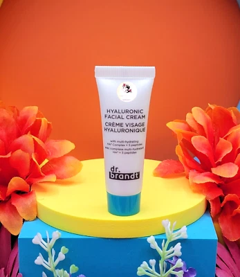 Crema facial hialurónica Dr. Brandt 0,25 oz/7,5 g mini de viaje NUEVO cuidado de la piel Foto 1 de 4