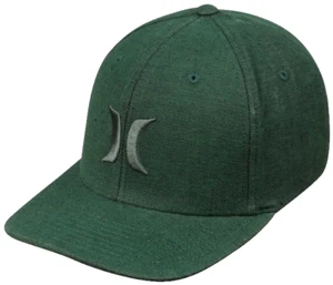 HURLEY GREEN ONE AND TEXTURES HAT SIZE S/M MHA00031203KE - Picture 1 of 2