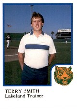 1986 Lakeland Tigers ProCards #22 Terry Smith Trainer - NM Baseball Card