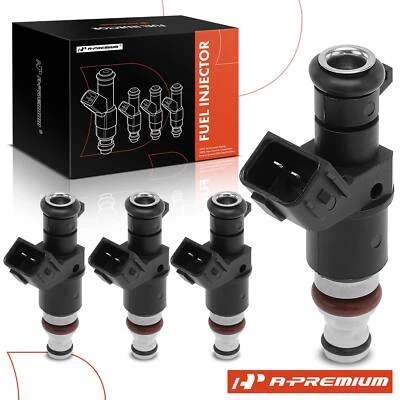 Inyectores de combustible nuevos 4 piezas para Honda CR-V 2002-2004 Civic Si 2002-2005 L4 2,0 L 2,4 L Foto 1 de 4