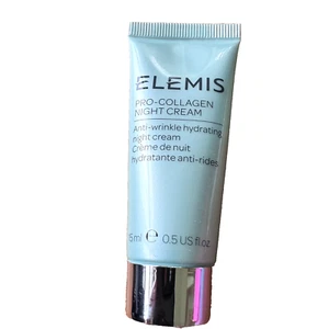 ELEMIS Pro Collagen NIGHT CREAM Anti-Wrinkle .5oz /15ml Travel Sz SHIPS FREE - Picture 1 of 2