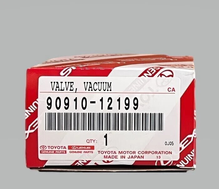 Interruptor de válvula de vácuo TOYOTA LEXUS original do fabricante 90910-12199 ES330 Avalon Camry novo - Imagem 1 de 4