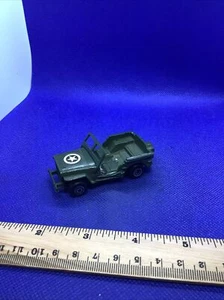 USA Jeep No.101/4 Diecast Metal Model #1 1/64 Scale Hong Kong - Picture 1 of 4