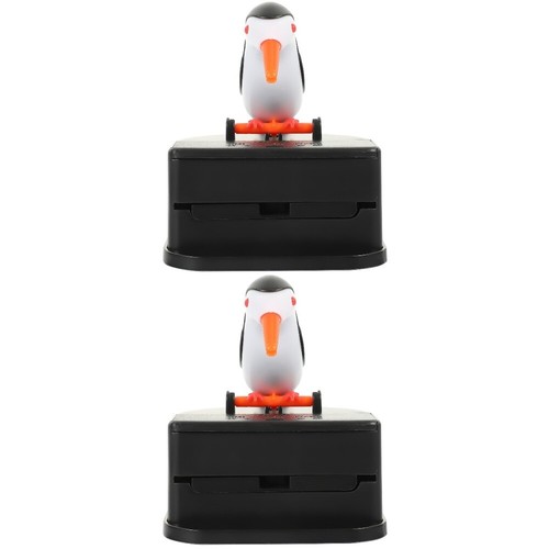 2 Sets Press Toothpick Boxes Home Holders Toothpicks Container Car