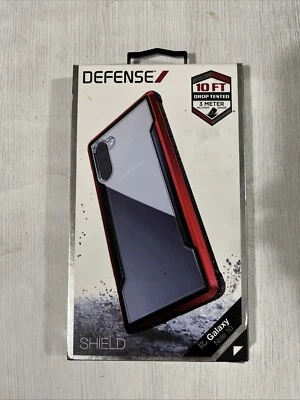 Funda x-doria Defense Shield Galaxy Note 10, Aluminio Anodizado Rojo NUEVA Y SELLADA Foto 1 de 3