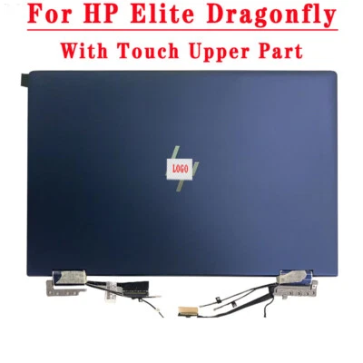 For HP dragonfly FHD 13.3" LCD LED screen touch Assembly whole hinge L74089-001 - Image 1 of 4