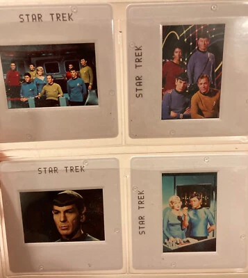 STAR TREK The Original Series Color Press Kit Slides; Lot of 12; TOS; Kirk Spock - Image 1 of 4