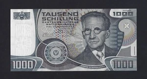 AUSTRIA 1000 Schilling 1983 P-152 UNC - Picture 1 of 2