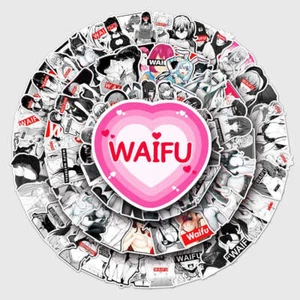 Anime Waifu Bunny Girl Stickers Pack - Laptop, Phone, Luggage, Skateboard Decals - Picture 1 of 3