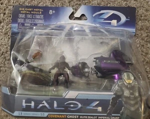 HALO 4 COVENANT GHOST ELITE ZEALOT IMPERIAL GRUNT S1 SERIES. New Box not perfect - Picture 1 of 3