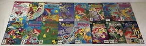 Disney LITTLE MERMAID comics ~ FULL SET mini-series 1-4 and regular series 1-12 - Picture 1 of 1