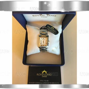 ROVEN DINO Lexington 6012MTT15 0300234 Swiss Movement Mens Watch - Picture 1 of 1