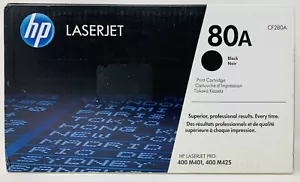 HP CF280A HP 80A Toner Original HP Laserjet Pro 400 M401a / M401d/MFP M425dw - Photo 1/2