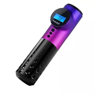 Mast Archer Wireless Rotary Tattoo Pen Machine 2000 mAh 12V- 10500Rpm LCD Screen - Picture 1 of 11