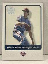 2001  Fleer Greats of the Game Steve Carlton #125  Philadelphia Phillies