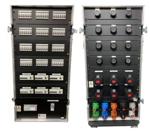 DG Systems - Powerbox 250A per 12 Socapex + 6 CEE32A, MTD per ogni uscita - Imagen 1 de 3