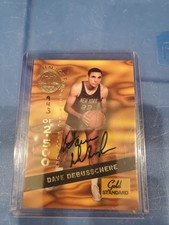 1994 Signature Rookie Gold Standard - DAVE DEBUSSCHERE - Autograph 943/2500  