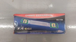 5 Feder Brust Expander Übung Abzieher Muskel Dehner Training Home Gym Ziehen - Bild 1 von 1