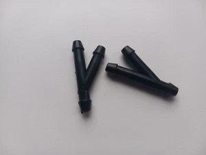 LAVADORA PARABRISAS UNIVERSAL COCHE LAVADO PANTALLA Y-PIEZA CONECTORES DE TUBERÍA x2 VW BMW  - Imagen 1 de 1