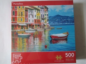Portofino Italy 500 Piece Jigsaw Puzzle New Sealed and Unopened. - Picture 1 of 2