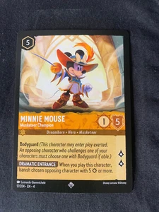 Disney Lorcana Ursula's Return Minnie Mouse Super Rare NON-FOIL 17/204 - Picture 1 of 1