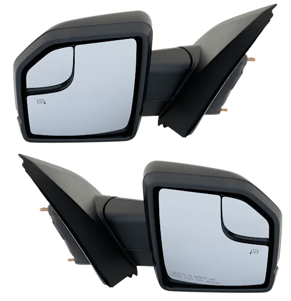 Espejos retrovisores de remolque para camioneta Ford F150 2015-2020 potencia señal LED térmica 8 pines izquierda derecha Foto 1 de 1