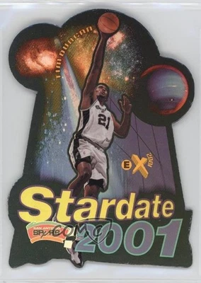 1997-98 EX2001 Stardate 2001 Tim Duncan #5SD Rookie RC HOF - Image 1 of 2
