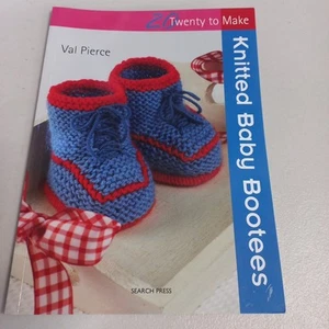 π Val Pierce 20 Knitted Baby Bootees Pattern Book Small 2012 Easy Gorgeous - Picture 1 of 23
