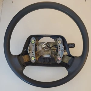1995-2000 Toyota Tacoma Rubber Steering Wheel Gray Grey OEM - Picture 1 of 5