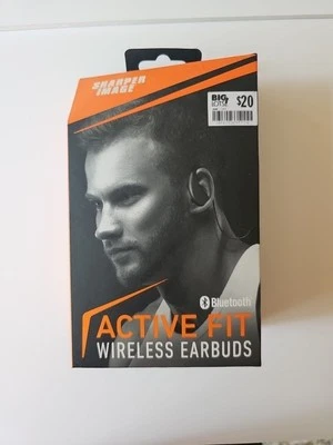 Sharper Image Bluetooth Active Fit Wireless Earbuds SBT528 - Image 1 of 4