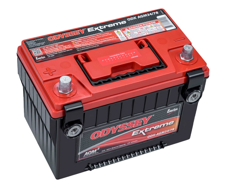 Аккумулятор Odyssey Auto/Truck/Heavy Duty & Commercial Extreme AGM (34/78-PC1500DT) - Изображение 1 из 4